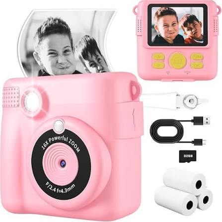Kids Instant Print Camera