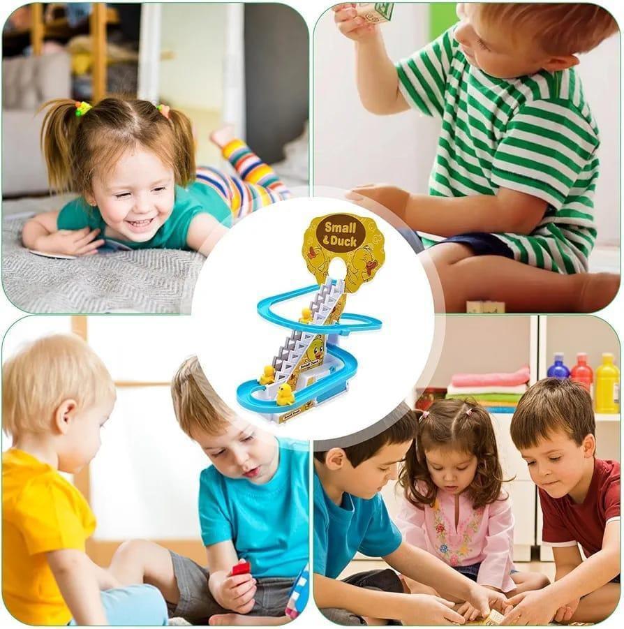 Bright Blue Musical Climb Toy for Kids 3+